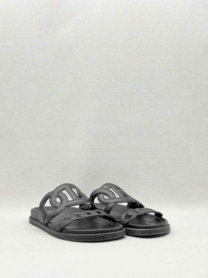 HERMES Extra Black Size EU 38 Sandals