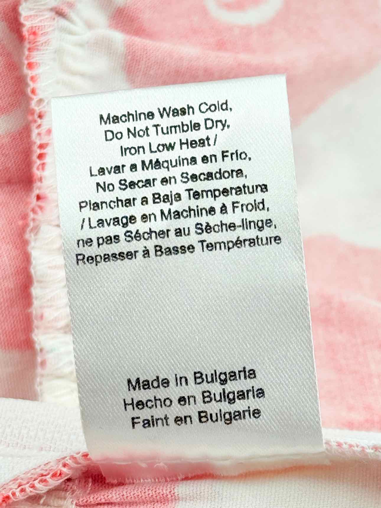 PAOLITA Red & White Printed Size Small Bustier