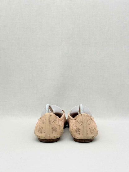 LOUIS VUITTON Scrunch Beige Size EU 38 Ballet Flats