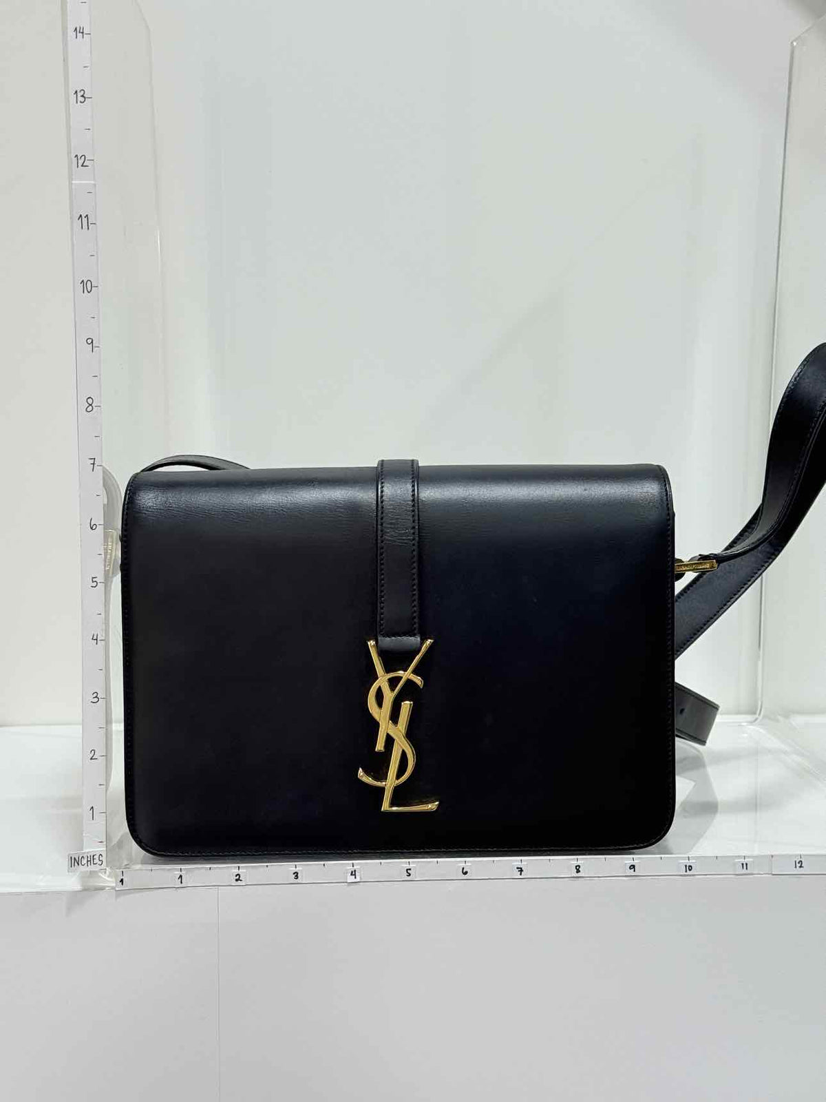 SAINT LAURENT Monogram Universite Black Crossbody