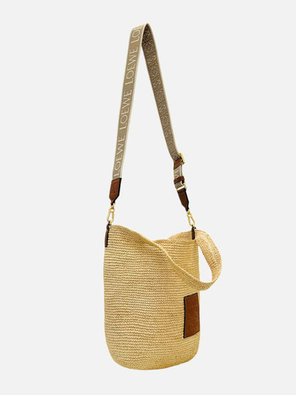 LOEWE Slit Tan Tote Bag