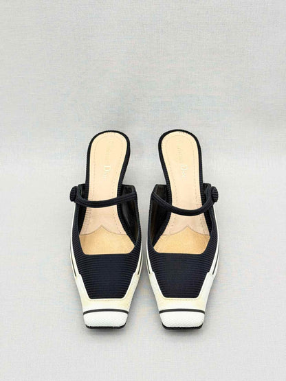 DIOR D-Motion Black & White Size EU 41 Mules