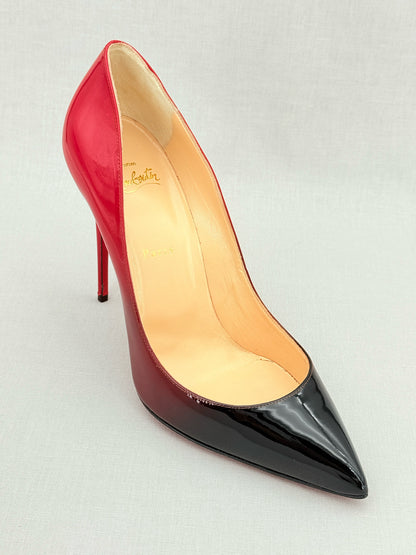 CHRISTIAN LOUBOUTIN Kate Red & Black Size EU 42 Pumps