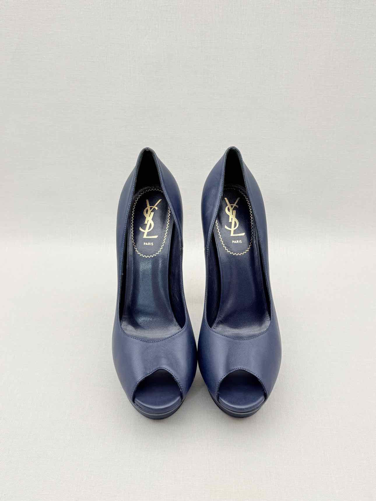 YSL Navy Blue Size EU 39.5 Pumps