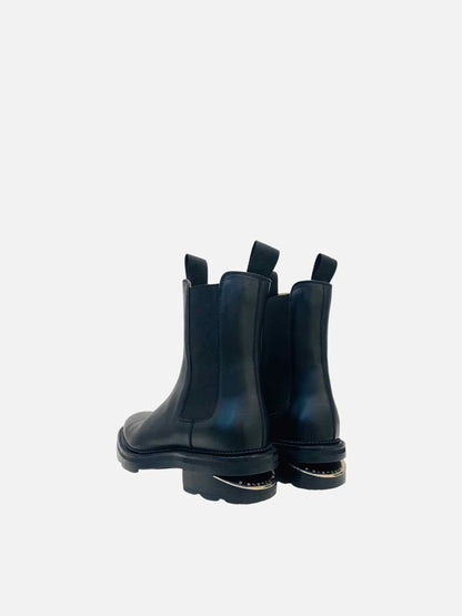 ALEXANDER WANG Andy Chelsea Black Ankle Boots 35