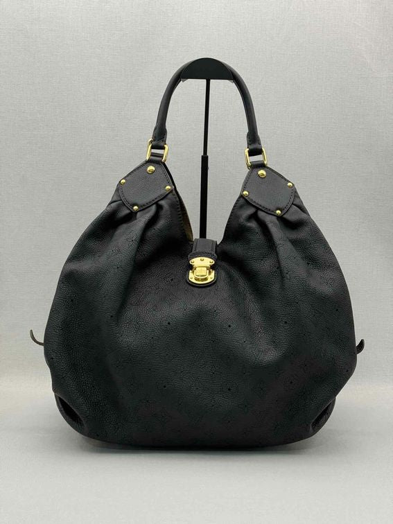 LOUIS VUITTON Mahina Black Monogram Hobo bag