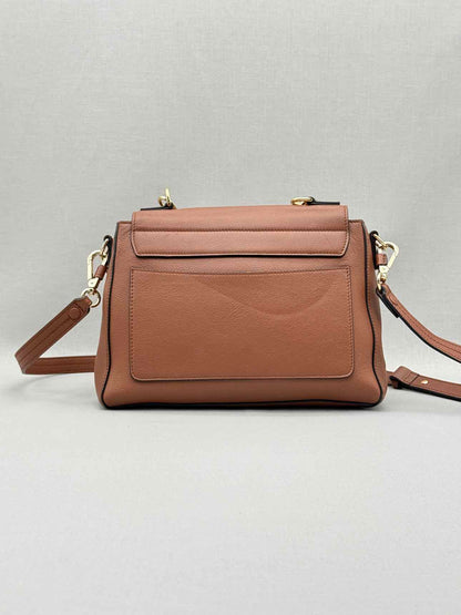 CHLOE Faye Brown Shoulder Bag
