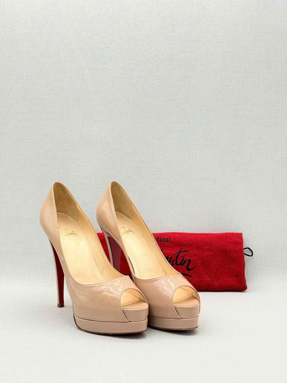 CHRISTIAN LOUBOUTIN Lady Beige Size EU 39.5 Pumps