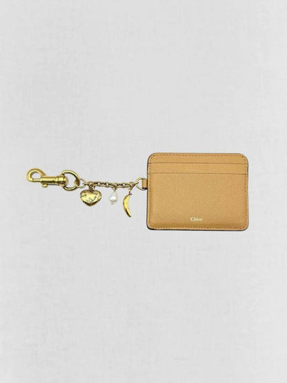 CHLOE Beige Card Holder