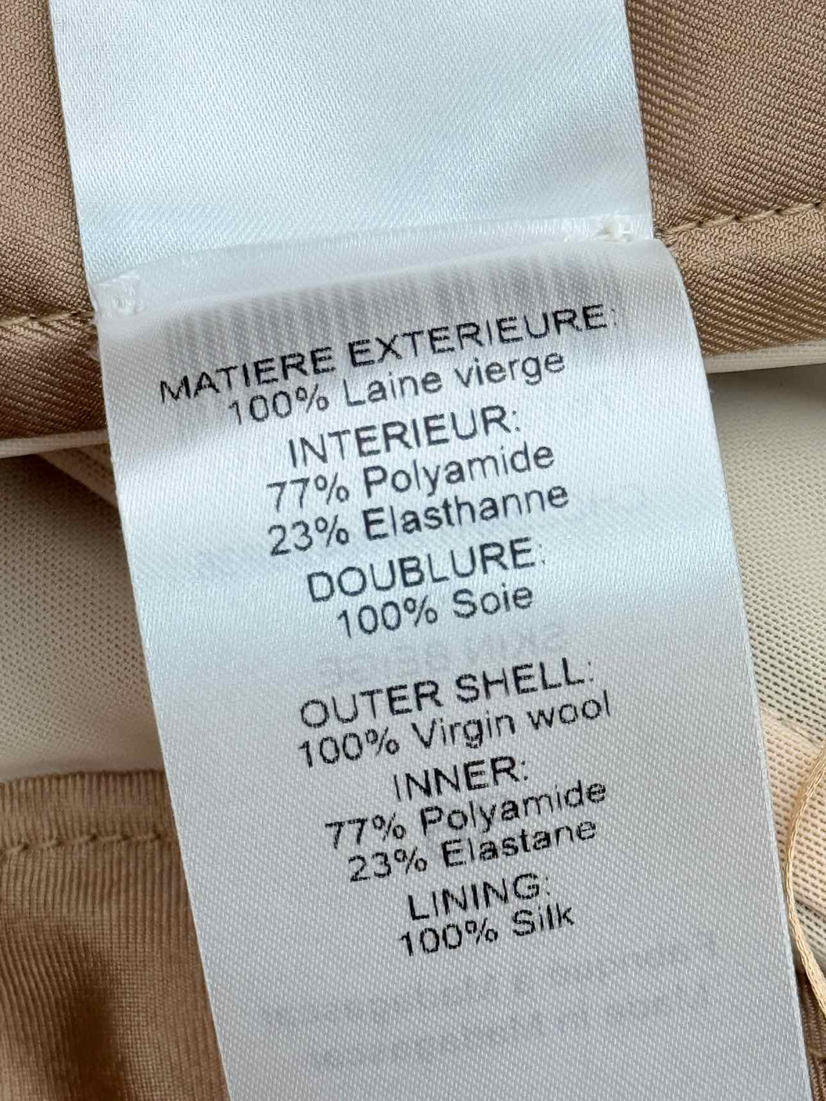 CHLOE Off-The-Shoulder Beige Size US 4 Outfit Set