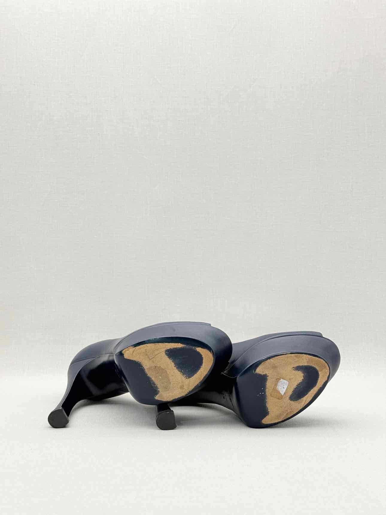 YSL Navy Blue Size EU 39.5 Pumps
