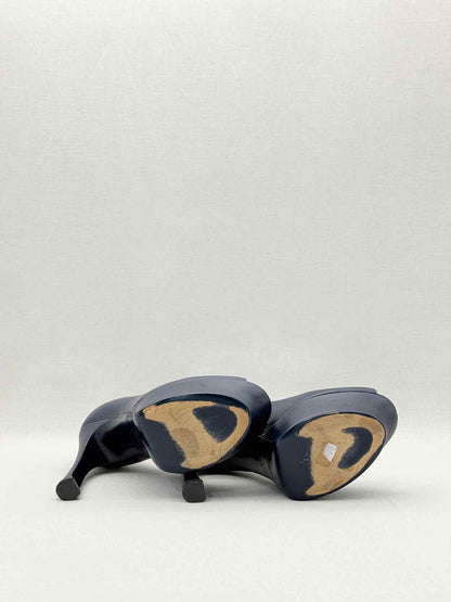 YSL Navy Blue Size EU 39.5 Pumps
