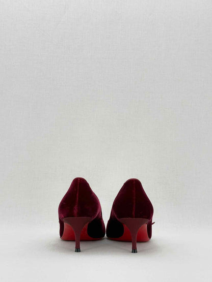 CHRISTIAN LOUBOUTIN Burgundy Size EU 36 Pumps