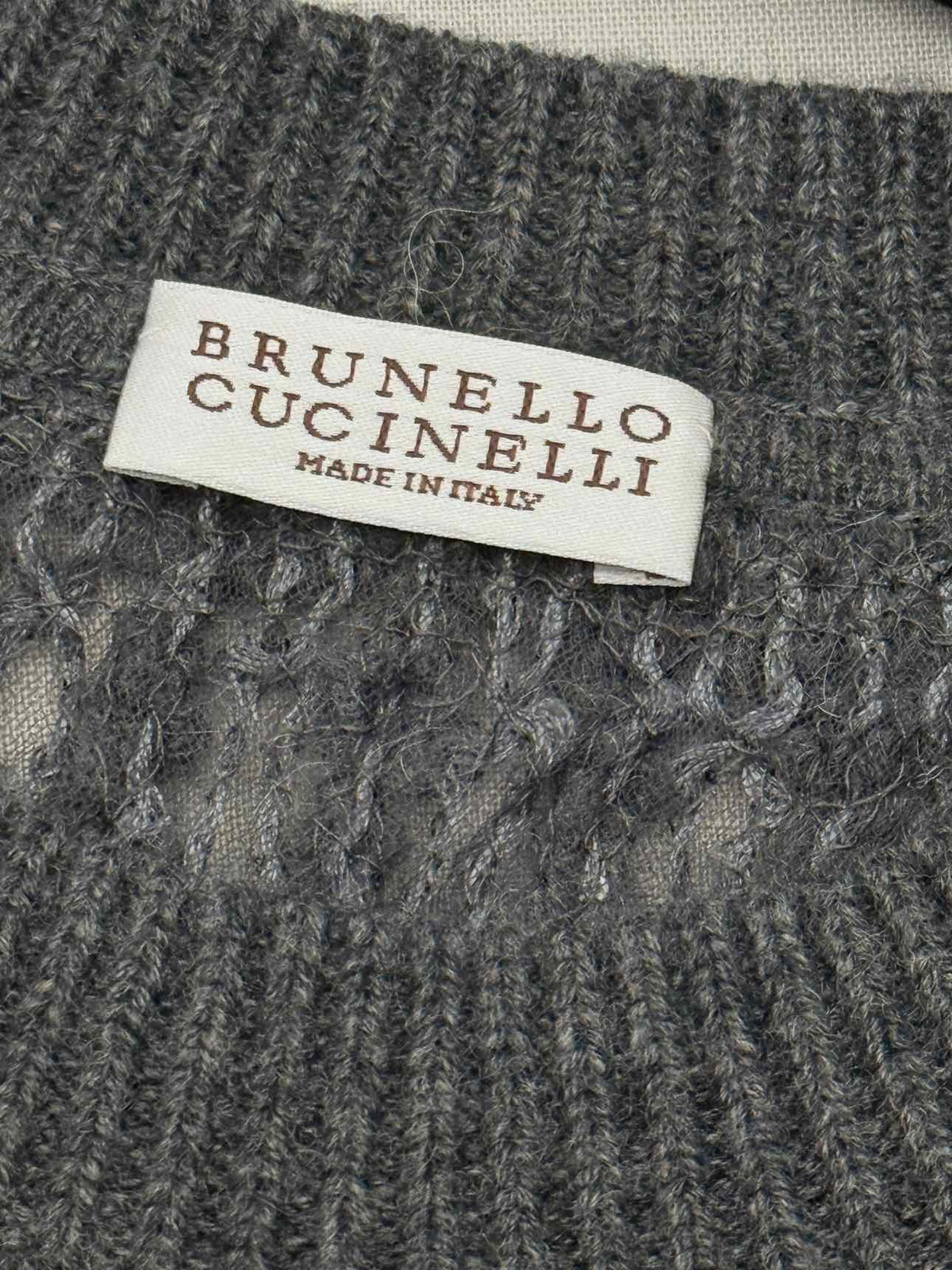 BRUNELLO CUCINELLI Grey Size Large Outfit Set