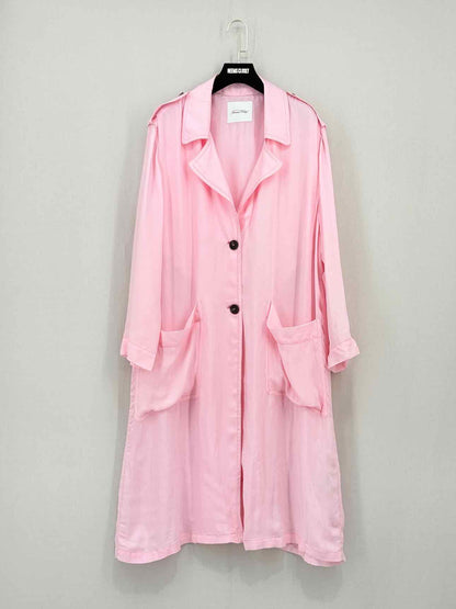 AMERICAN VINTAGE Light Pink Size Large Coat