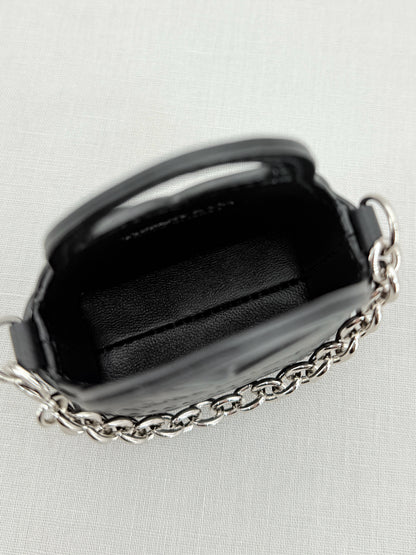 TIFFANY & CO Return To Tiffany Black Bag Charm