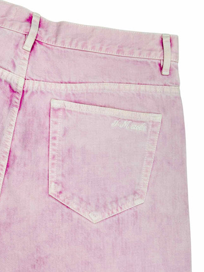 ISABEL MARANT ETOILE Wide Leg Pink Size 31 Jeans