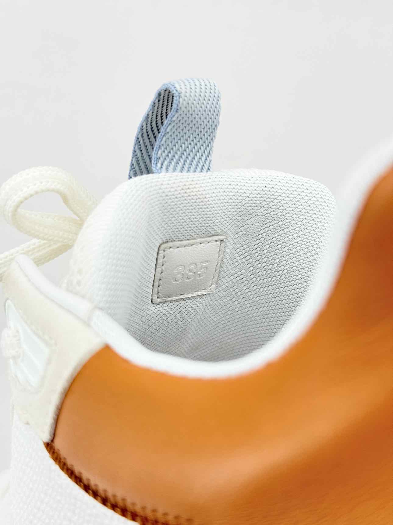 HERMES Heros Blanc / Natural Size EU 38.5 Sneakers