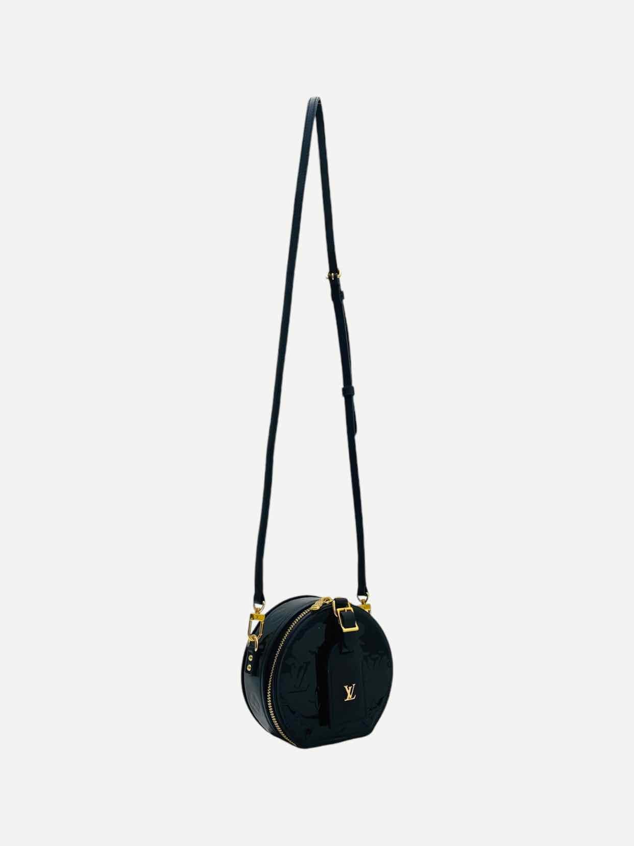 LOUIS VUITTON Boite Chapeau Black Monogram Shoulder Bag