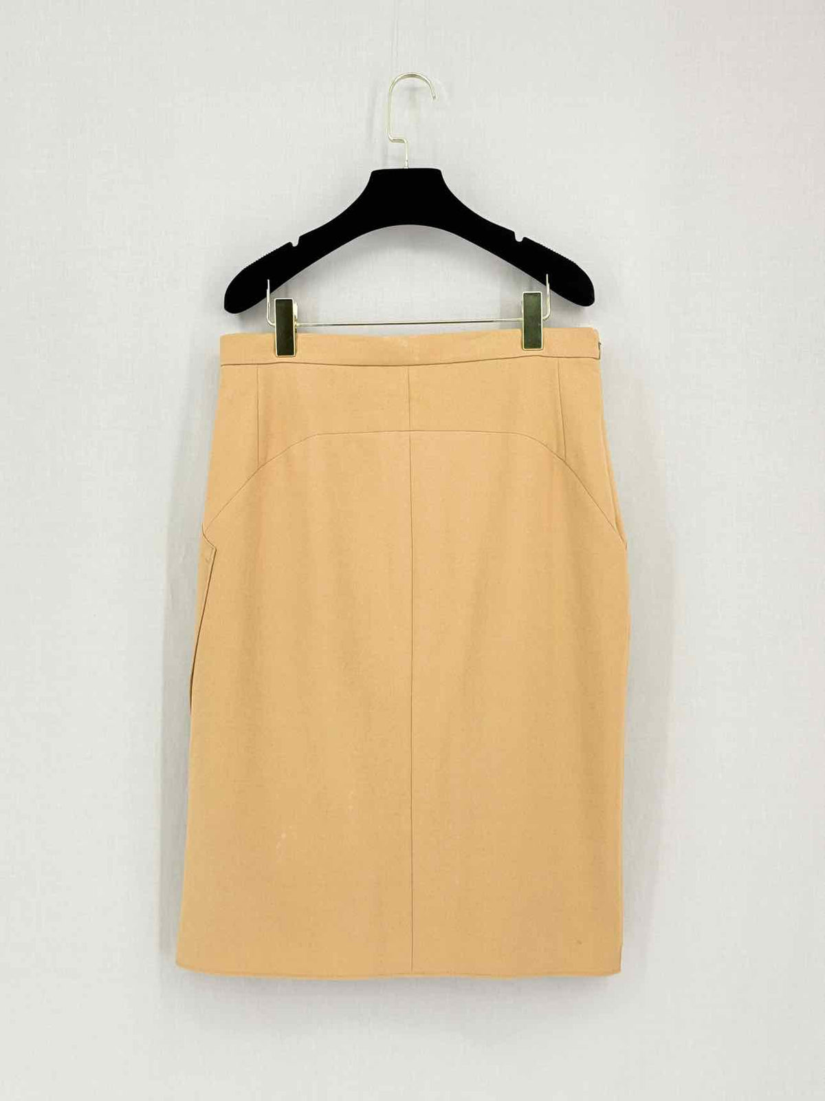 NO21 Beige Size US 12 Knee Length Skirt