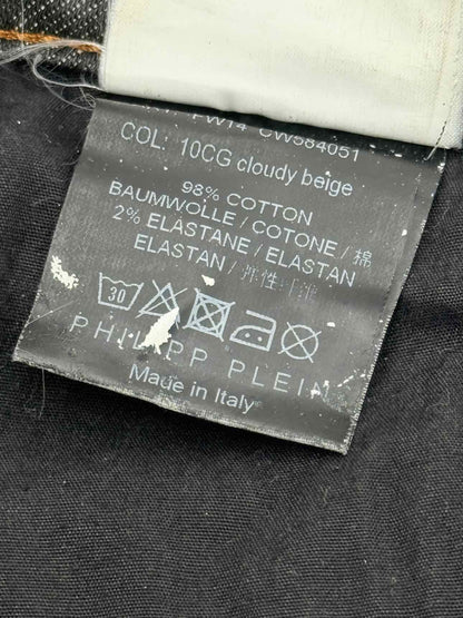 PHILIPP PLEIN Grey Size 27 Jeans