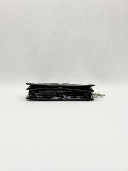 CHRISTIAN DIOR Lady Dior WOC Black Cannage Shoulder Bag