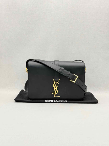 SAINT LAURENT Monogram Universite Black Crossbody