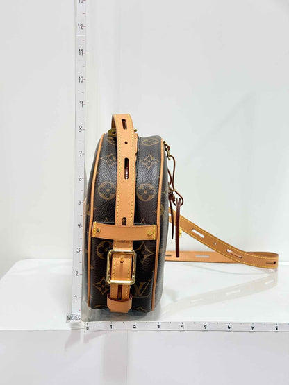 LOUIS VUITTON PETITE BOITE CHAPEAU Brown Crossbody