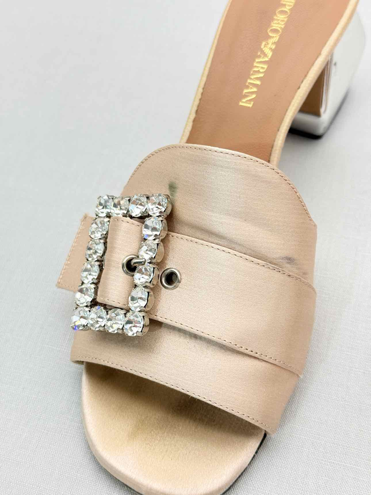 EMPORIO ARMANI Pink Size EU 38 Heeled Sandals