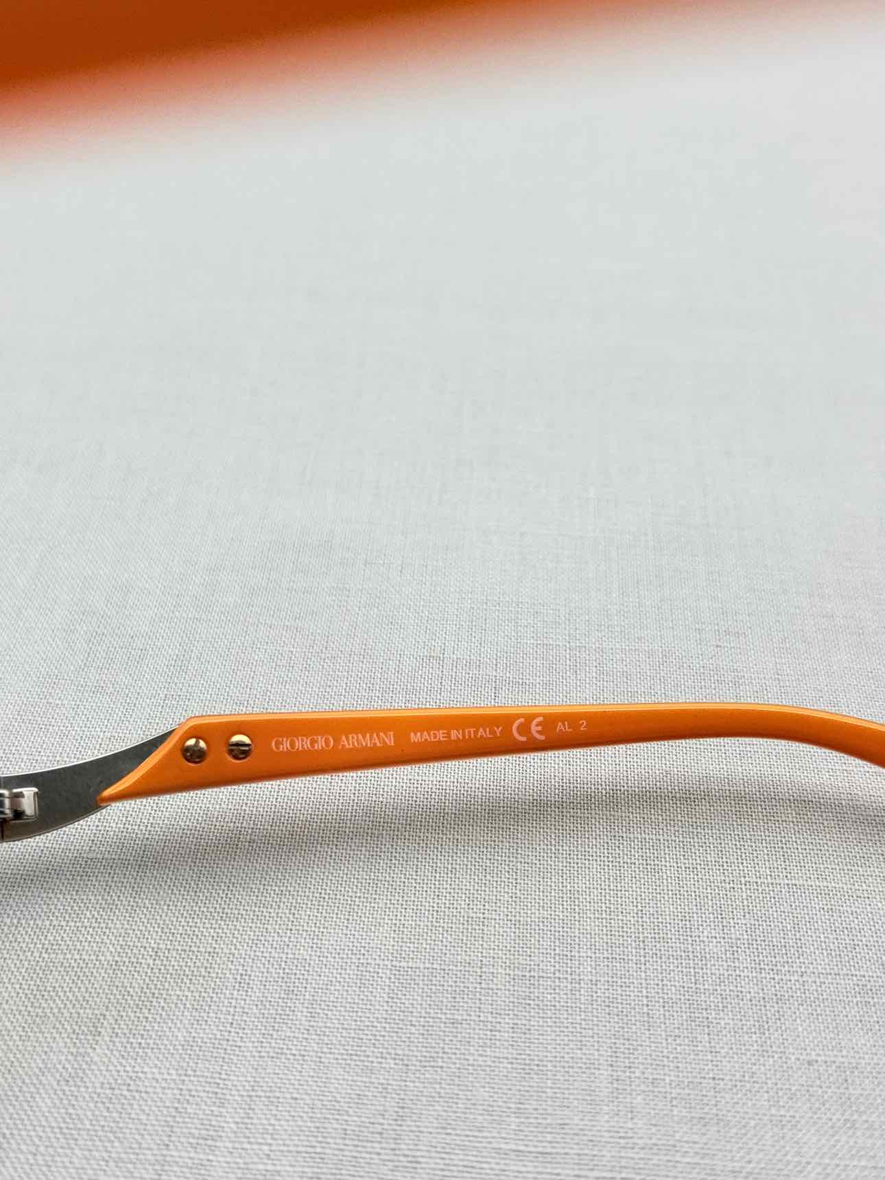 GIORGIO ARMANI Orange & Green Sunglasses