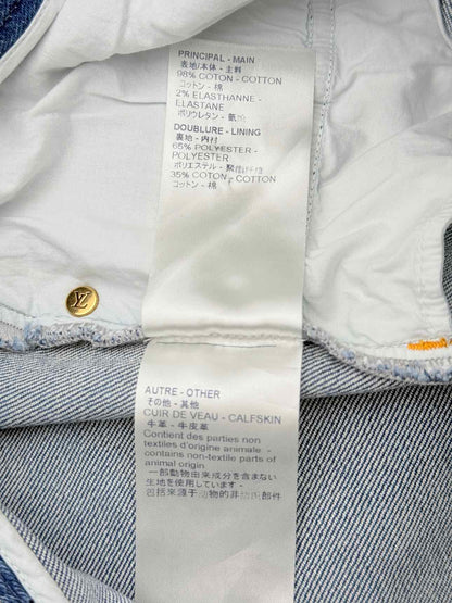 LOUIS VUITTON Blue Size 28 Jeans