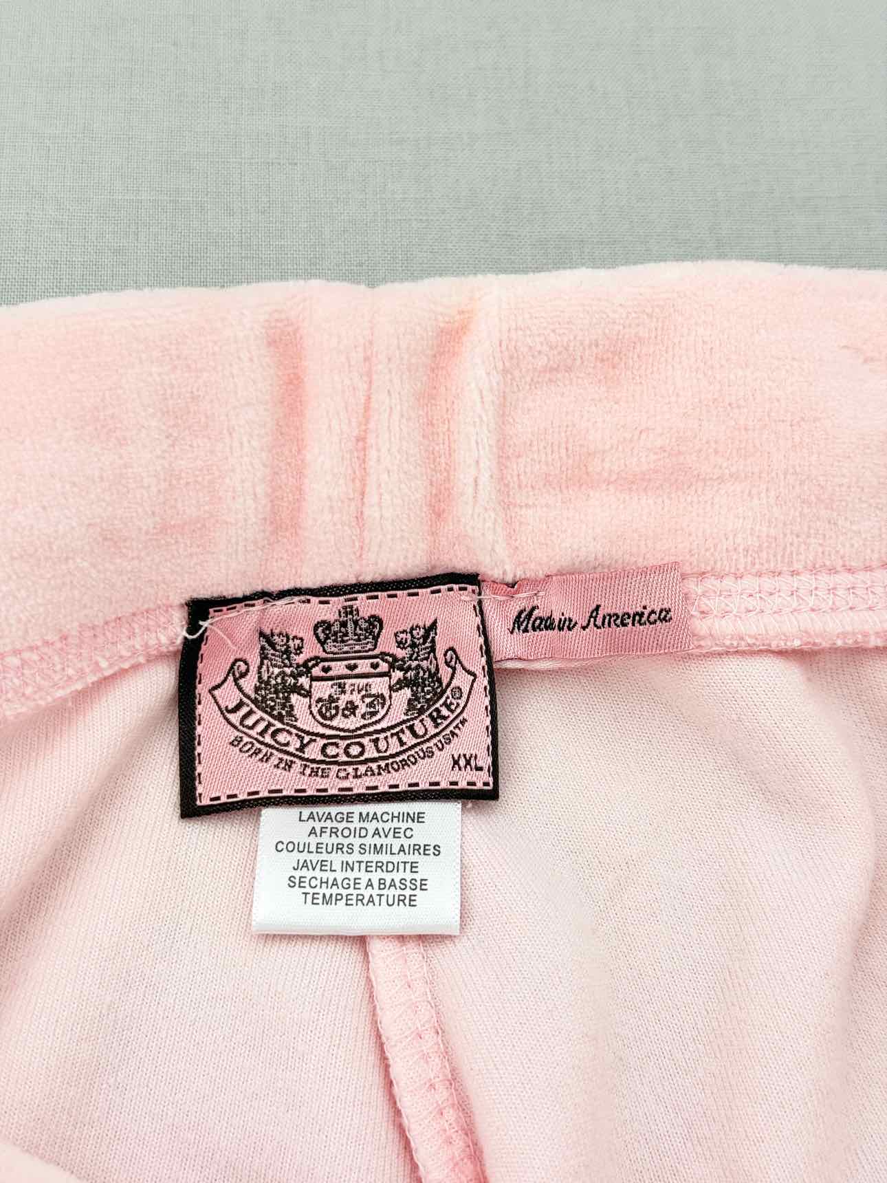 JUICY COUTURE Pale Pink Size XXLarge Outfit Set