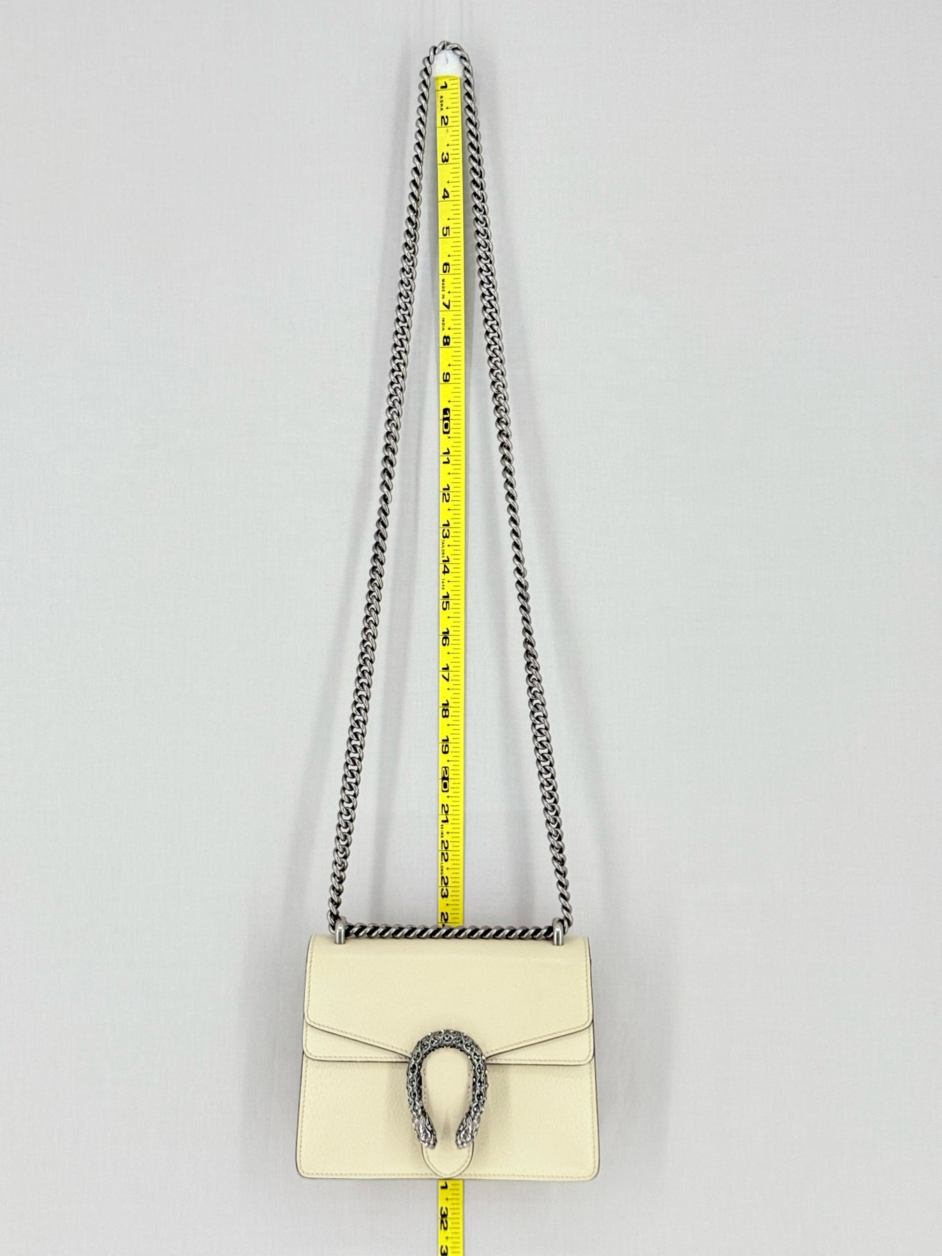 GUCCI Dionysus White Shoulder Bag