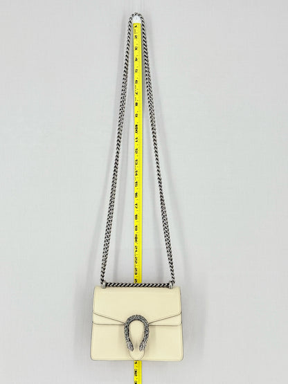 GUCCI Dionysus White Shoulder Bag