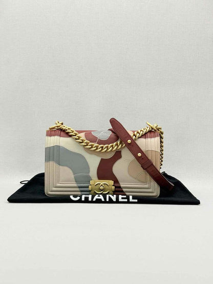 CHANEL Limited Edition Pink Multicolor Shoulder Bag