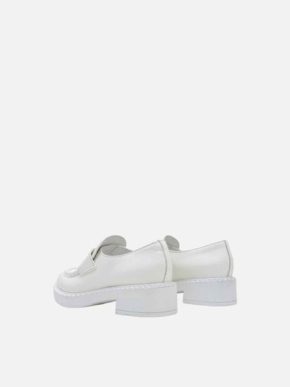 PRADA Slip On White Loafers