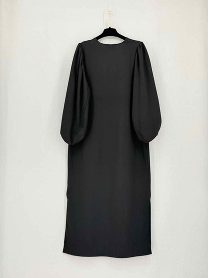 GANNI Black Size US 8 Midi Dress
