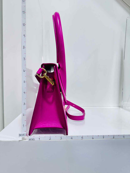 JACQUEMUS Grand Le Chiquito Pink Top Handle
