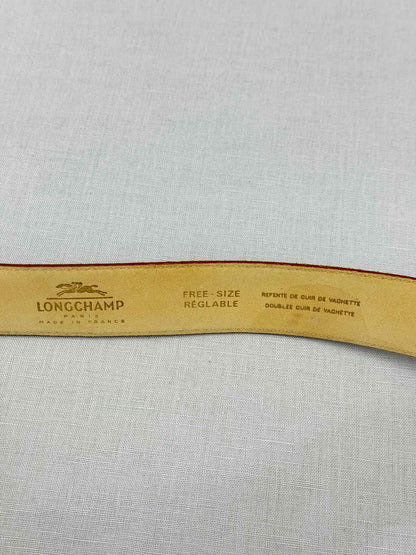 LONGCHAMP Camel Belt