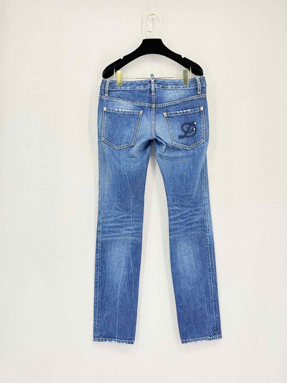 DSQUARED2 Low Waist Blue Size US 4 Jeans