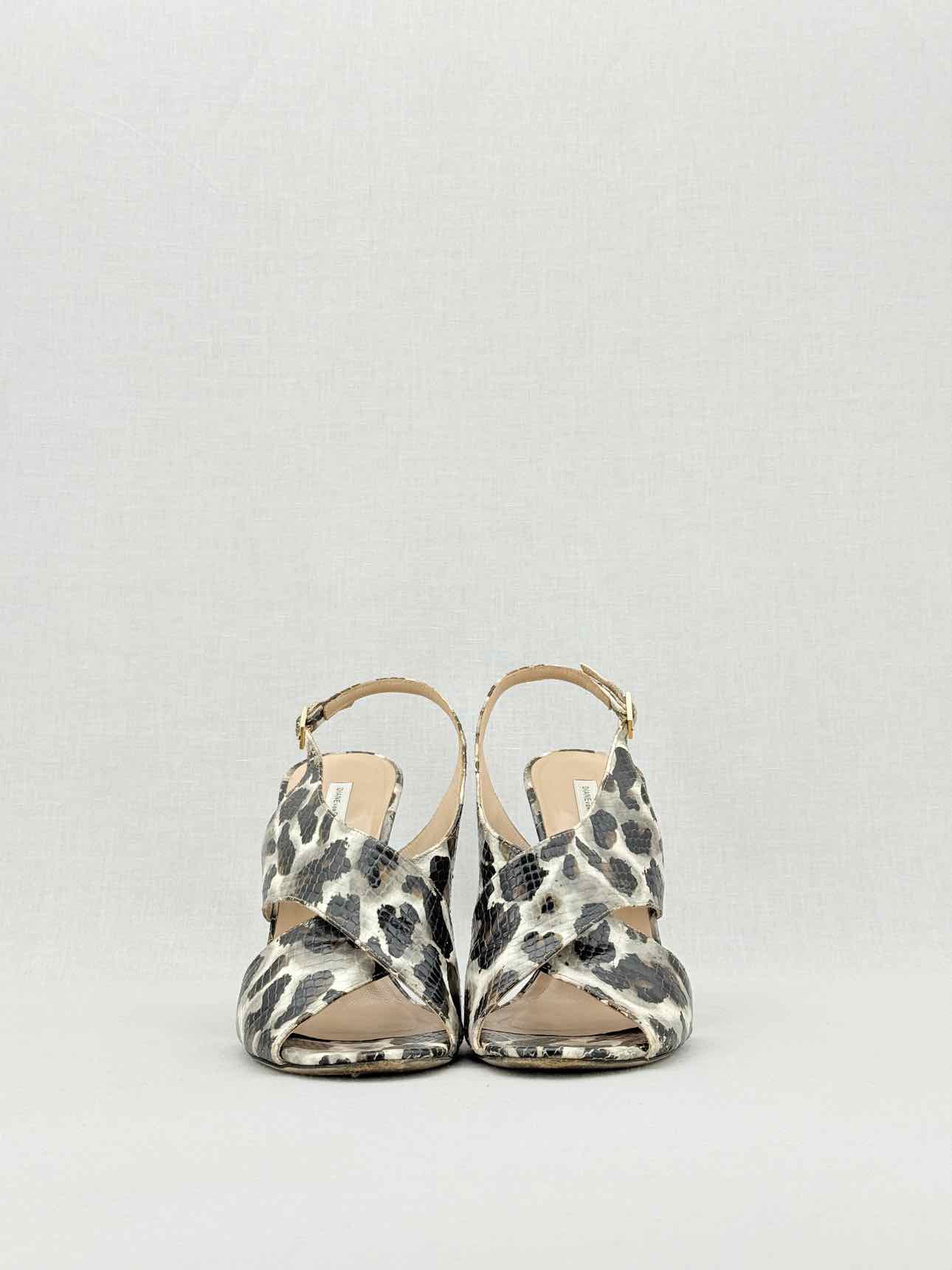 DIANE VON FURSTENBERG Size EU 39.5 Heeled Sandals