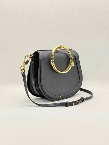 CHLOE Nile Black Shoulder Bag