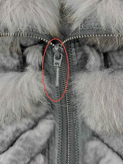 ELIE TAHARI Grey Size Medium Gilet