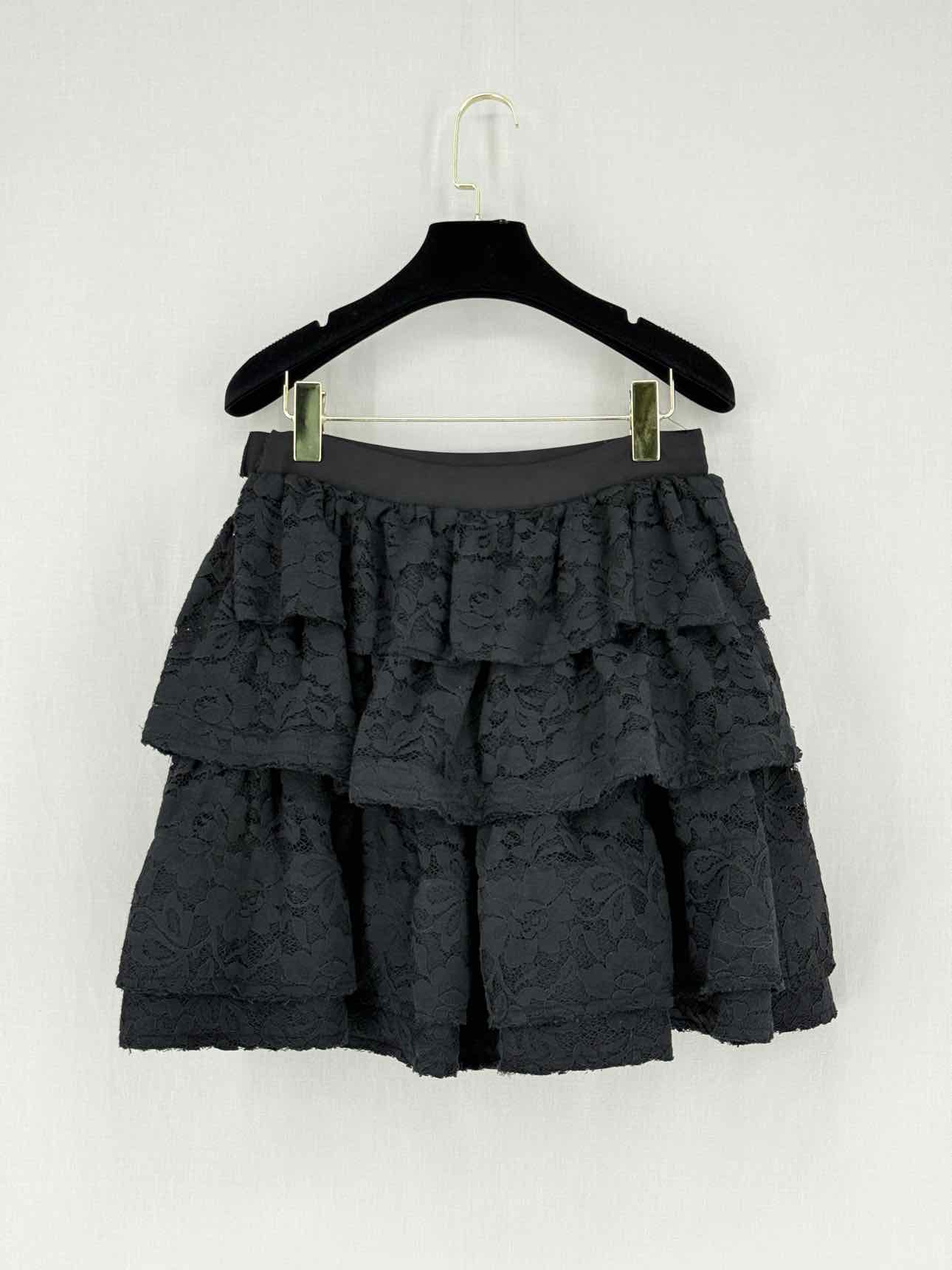 LANVIN Black Size US 4 Mini Skirt
