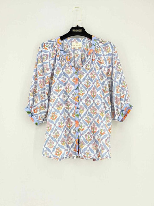 HANNAH Lena Multicolor Size Small Blouse