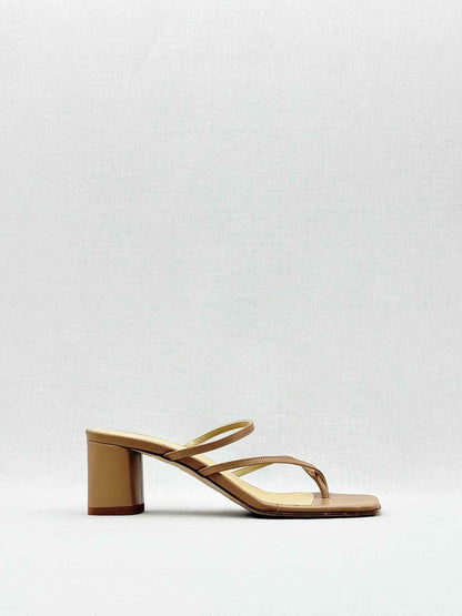 AEYDE Anni Beige Size EU 39 Heeled Sandals