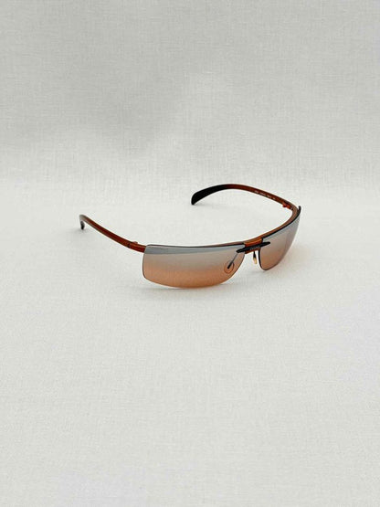 CHANEL Vintage Orange Sunglasses