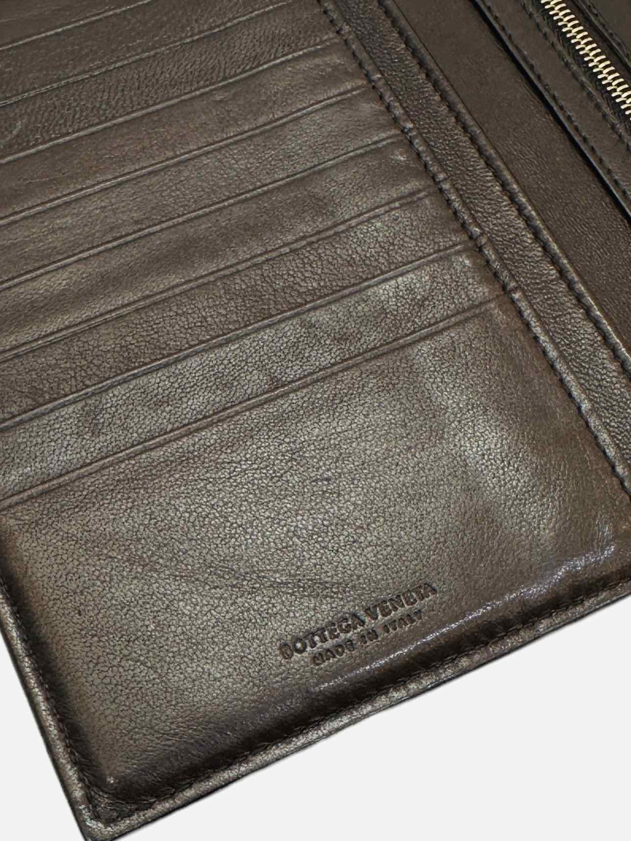 BOTTEGA VENETA Brown Travel Wallet