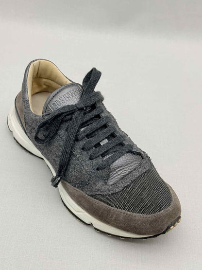 BRUNELLO CUCINELLI Grey Size EU 38.5 Sneakers
