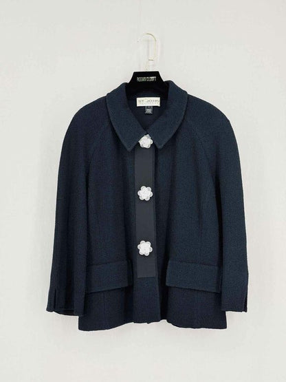 ST. JOHN COLLECTION Navy Blue Size US 16 Jacket